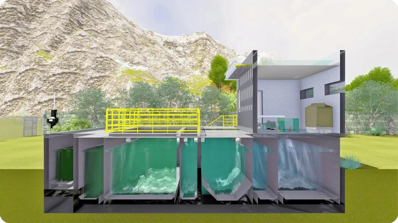 Proyecto en 3D: corte del reactor