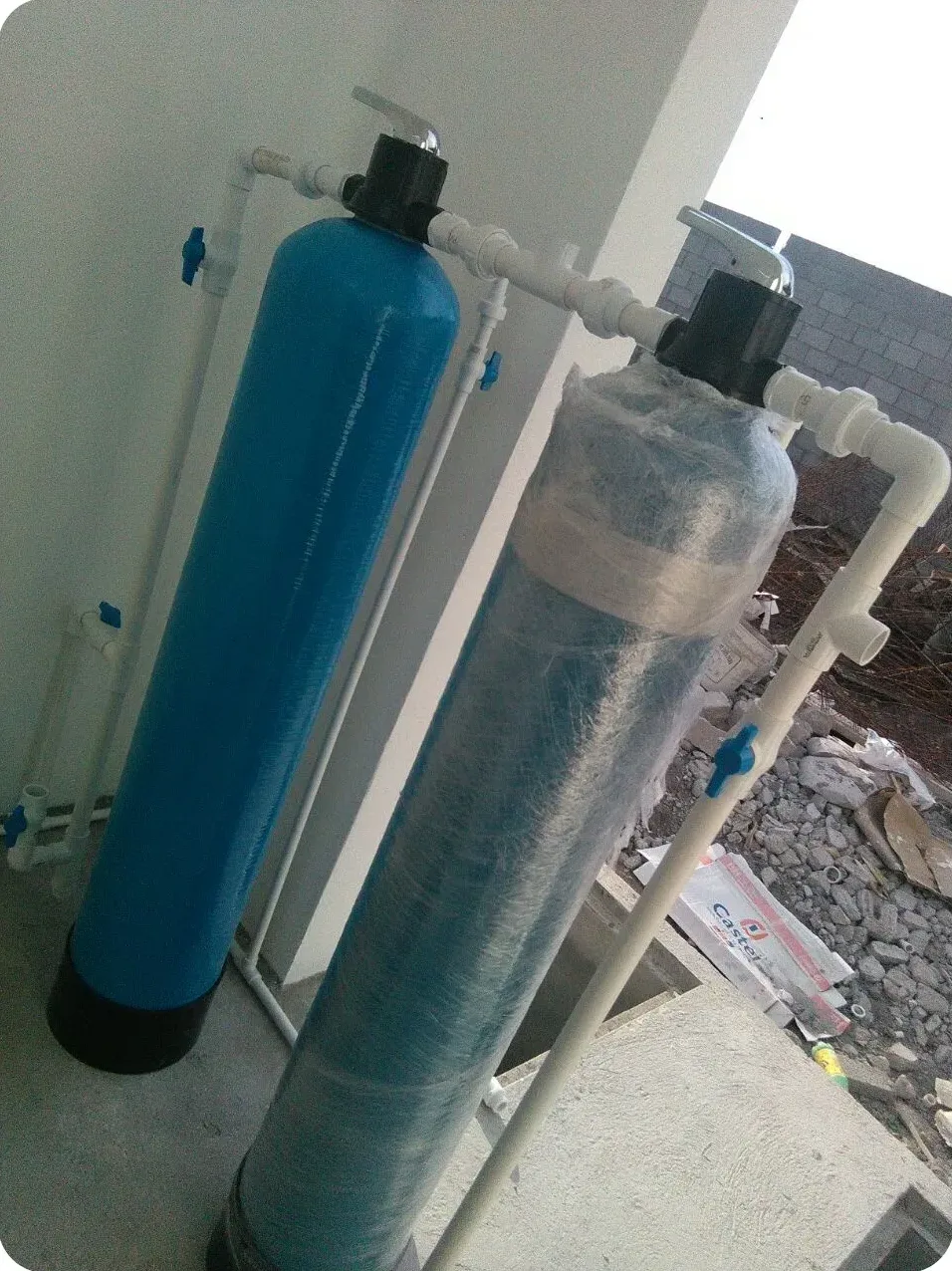 Equipo de filtración y suavización de agua